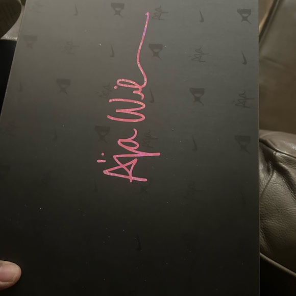 Nike A’Ones Black and White Athletic A’ja Wilson Shoes - Picture 4 of 5